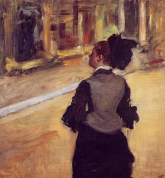Edgar Degas : A Visit to the Museum
